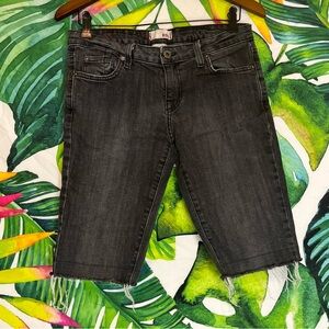 BDG Urban Outfitters Black Denim Spring Fall Skimmer School College Shorts